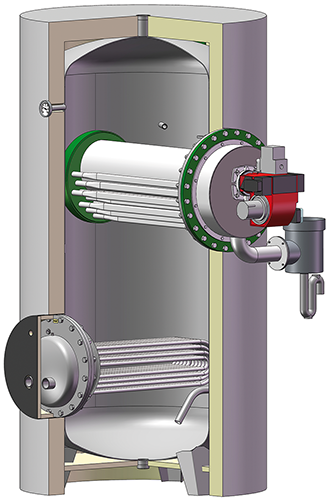 Hydro-accumulateur solaire gaz MASTER SOLAIRE GAZ